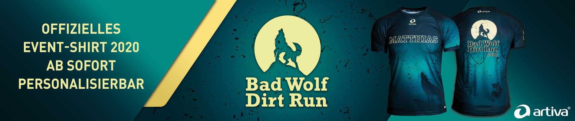 Bad Wolf Dirt Run Shop by artiva customized sportswear