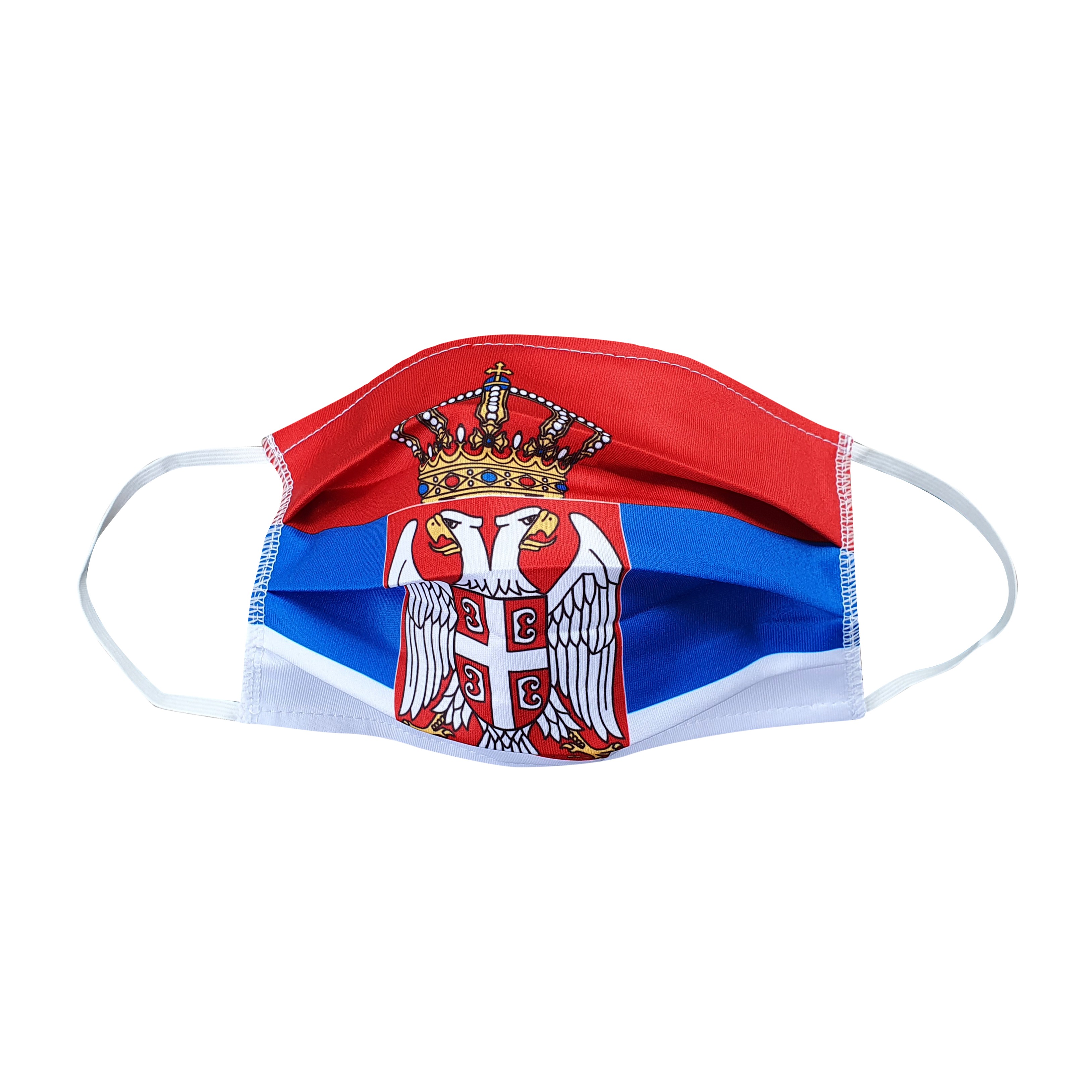 YiWu Serbische Flagge Unisex Masken Wiederverwendbare waschbare Anti-Staub-Windmaske für Männer Frauen im Freien Radfahren