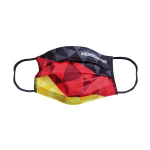 Deutschland Flagge MOSAIK Maske