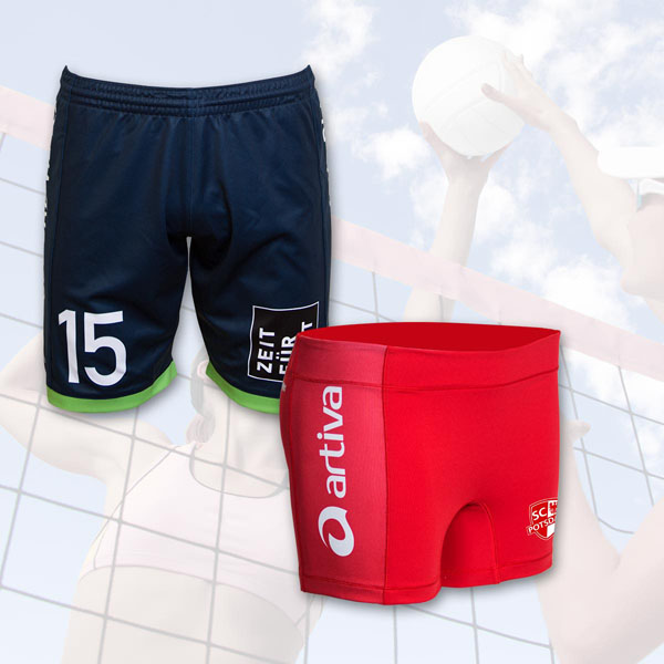 Individuelle Volleyball Shorts & Pants