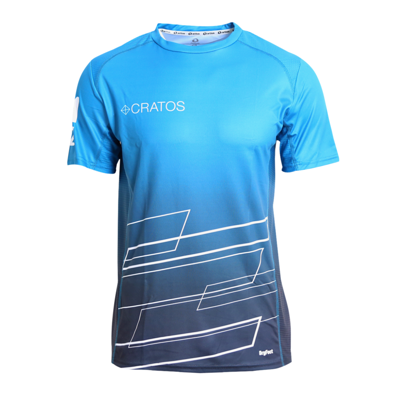 Dynamic running shirt men's cut