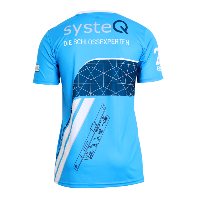 Sportivo kurzarm Laufshirt Herrenschnitt