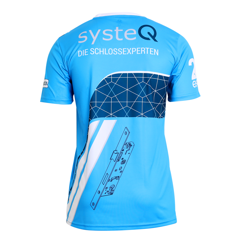 Sportivo kurzarm Laufshirt Herrenschnitt