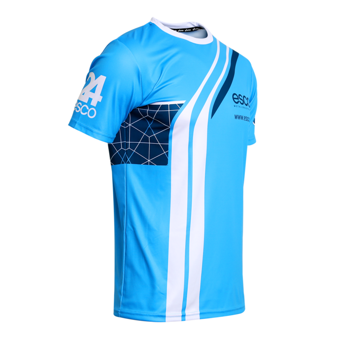 Sportivo kurzarm Laufshirt Herrenschnitt