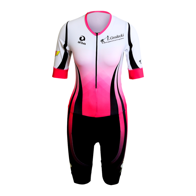 Cycling Trisuit Shortsleeve women's cut