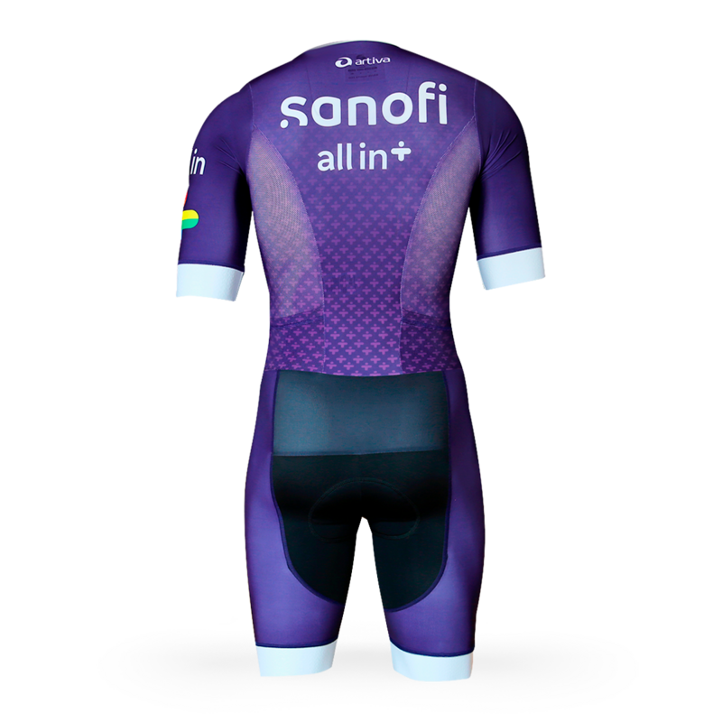 Cycling Trisuit Shortsleeve Herrenschnitt