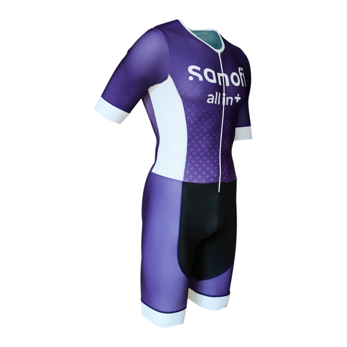 Cycling Trisuit Shortsleeve Herrenschnitt