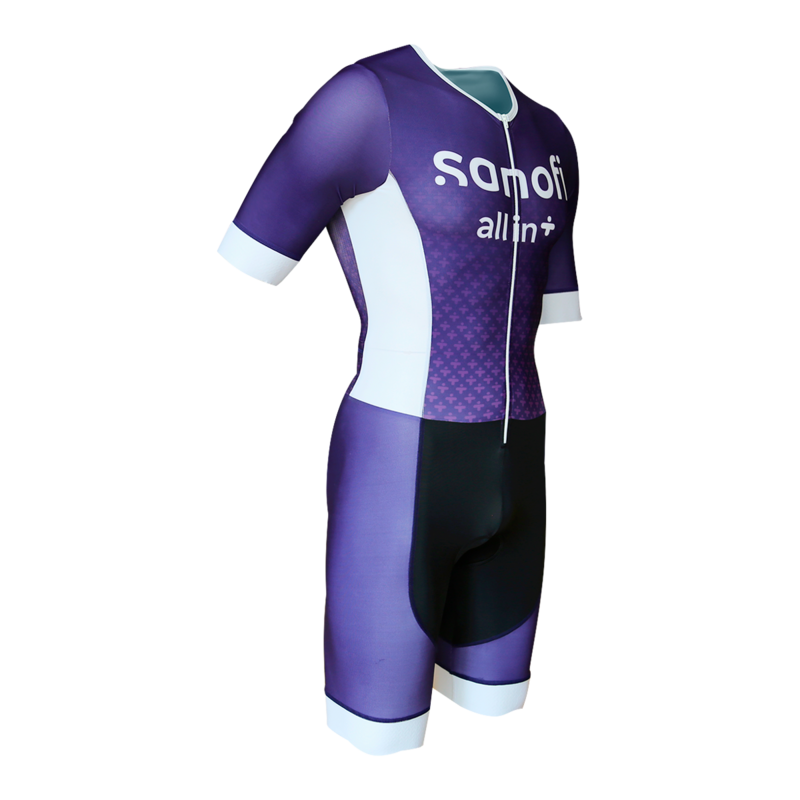 Cycling Trisuit Shortsleeve Herrenschnitt