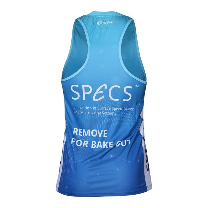 PERFORMANCE Racerback ärmelloses Laufshirt Herrenschnitt