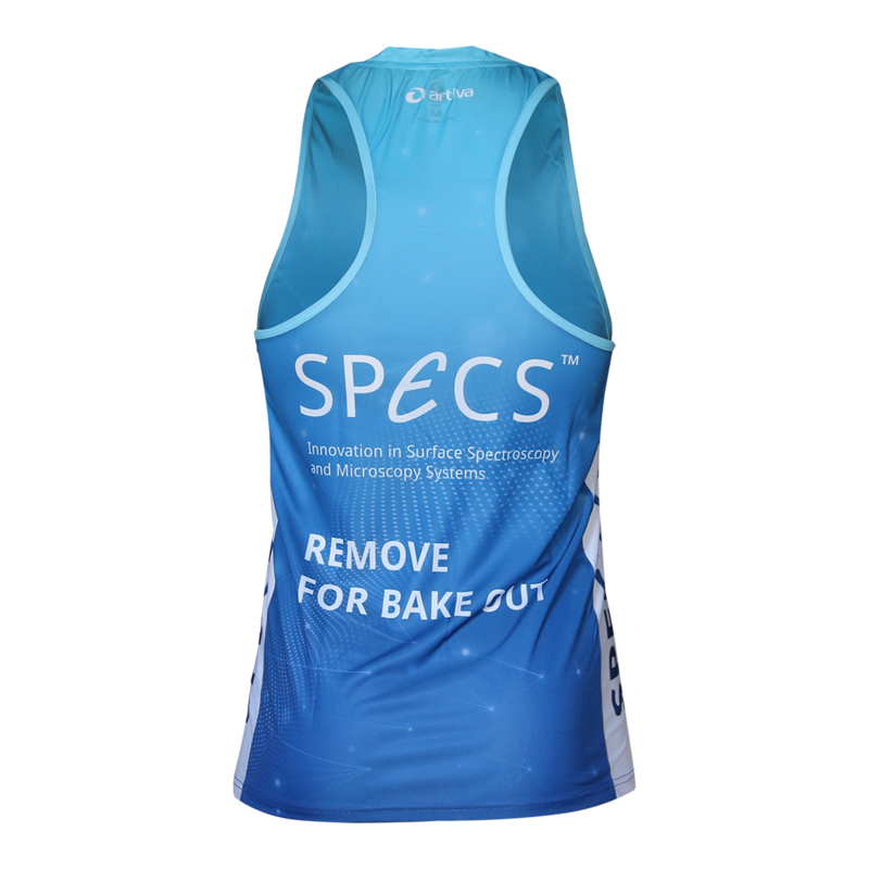 PERFORMANCE Racerback ärmelloses Laufshirt Herrenschnitt