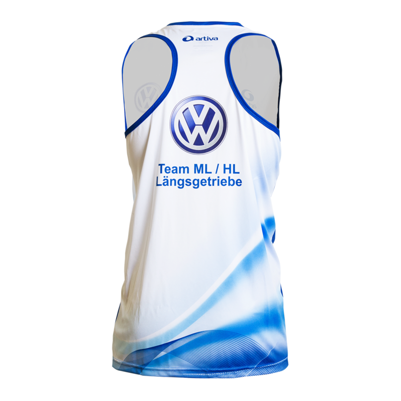 PERFORMANCE Racerback ärmelloses Laufshirt Herrenschnitt