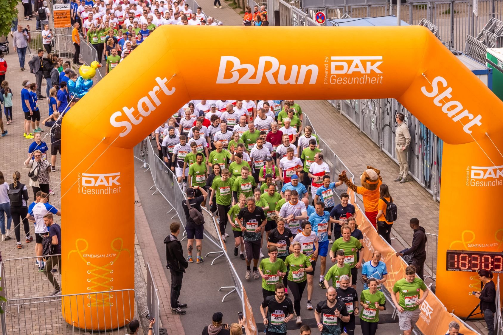 B2Run Bremen Laufshirts Teams