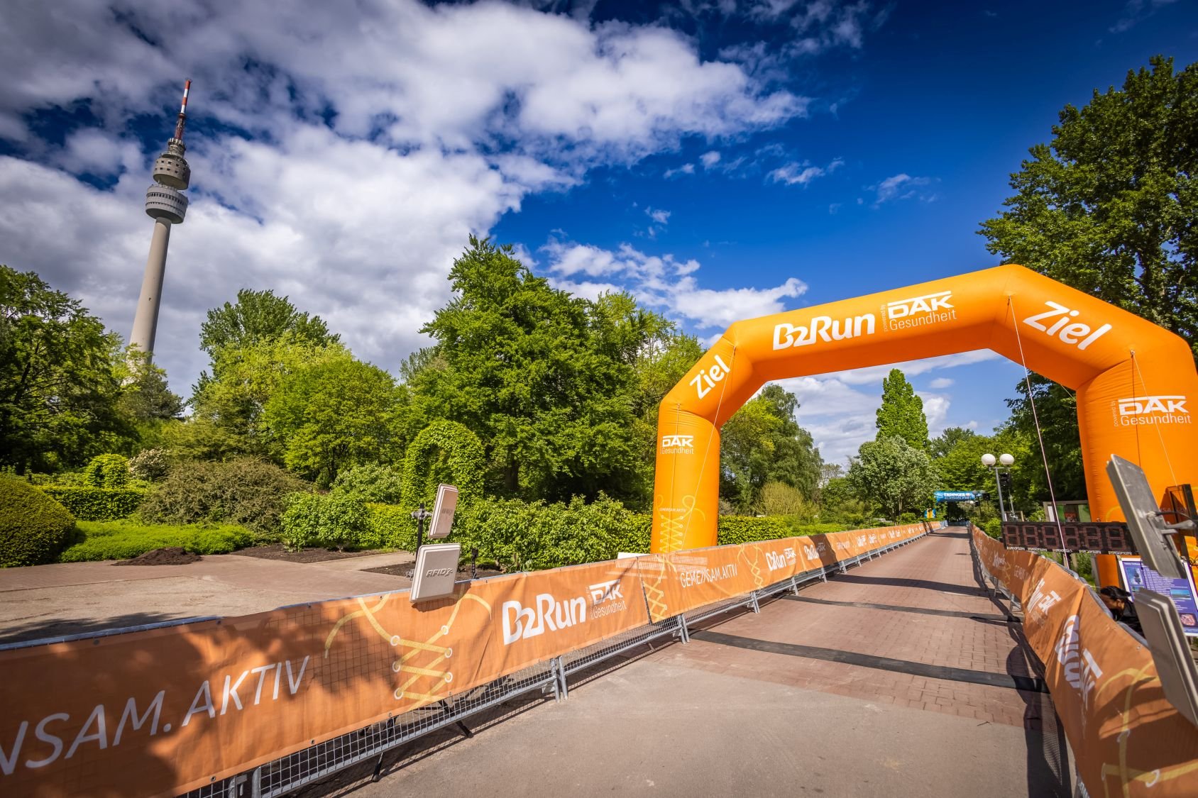 b2run Dortmund Laufshirts für Teams