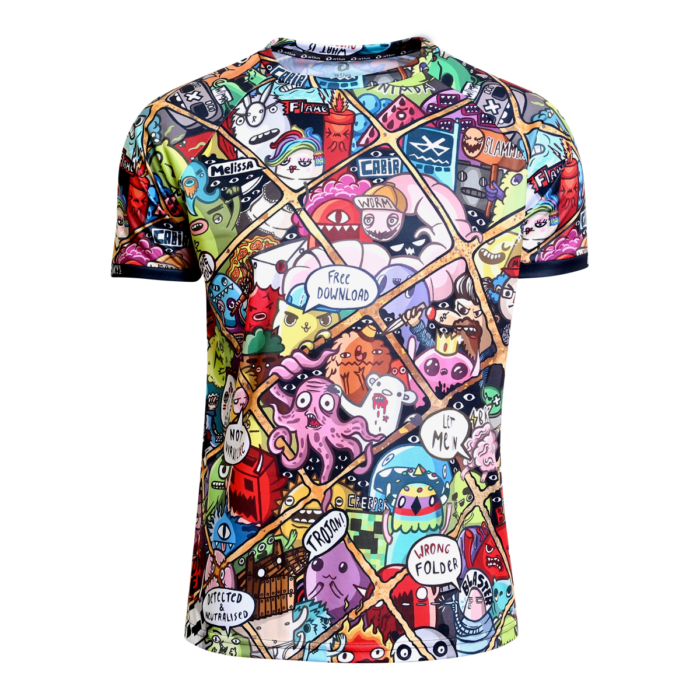 Kaspersky running shirt