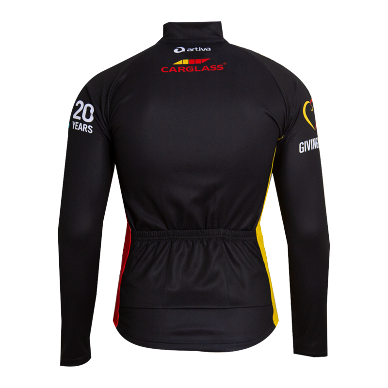 Cycling Basic longsleeve Shirt Herrenschnitt