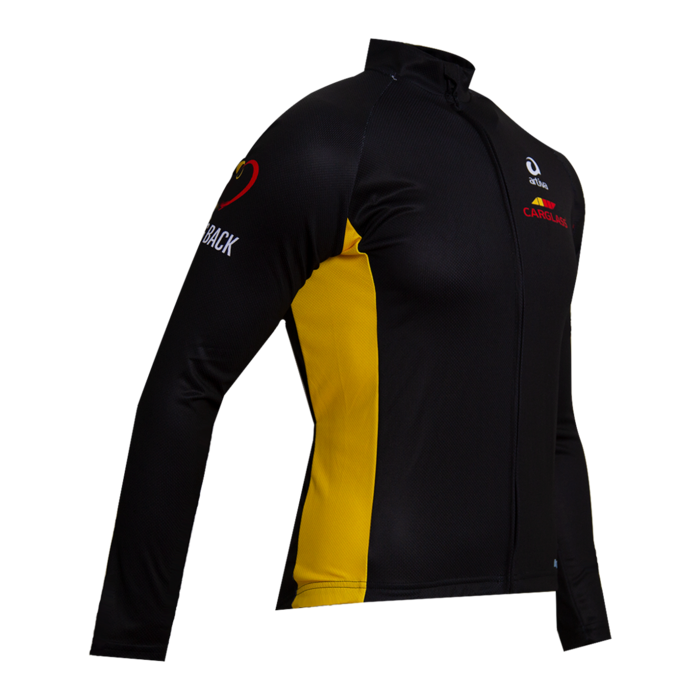 Cycling Basic longsleeve Shirt Herrenschnitt
