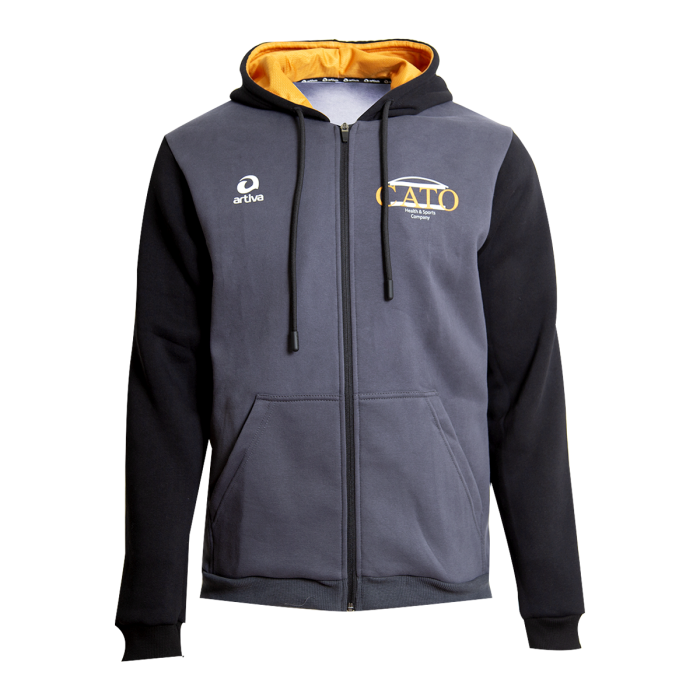URBAN Cotton Zipper Hoodie men's cut