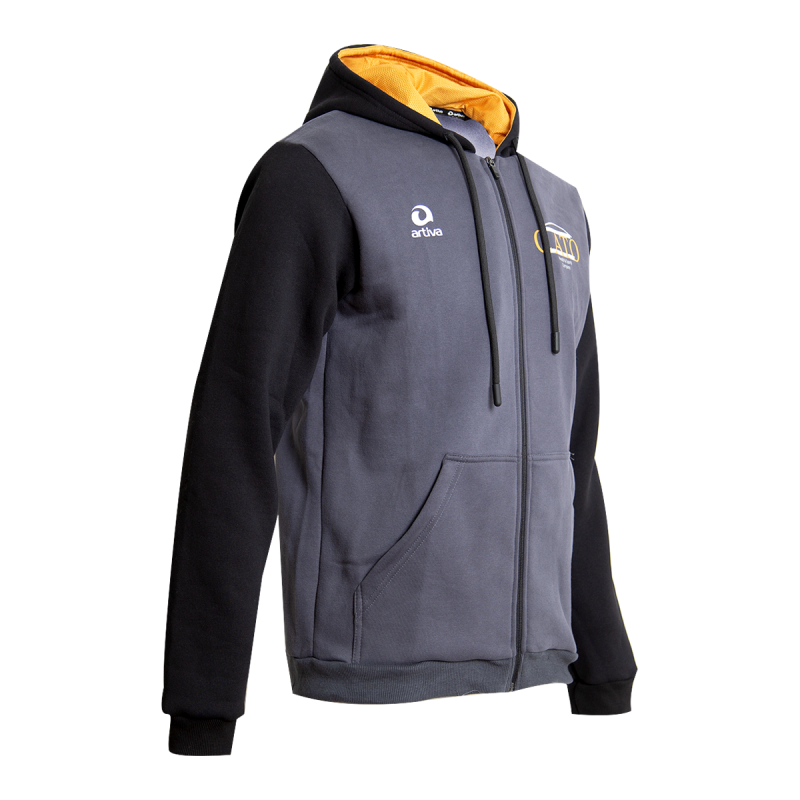 URBAN Cotton Zipper Hoodie men's cut