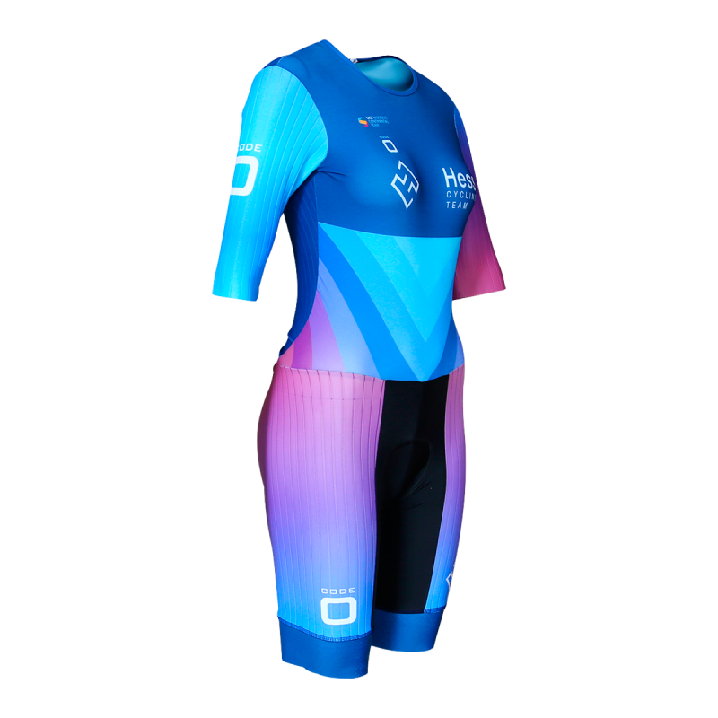 TRACK CYCLING Trisuit short sleeve women's cut