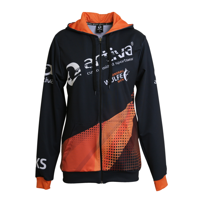 PERFORMANCE zipper hoodie women's cut