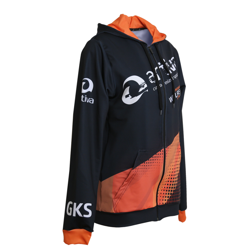PERFORMANCE Zipper Hoodie Damenschnitt
