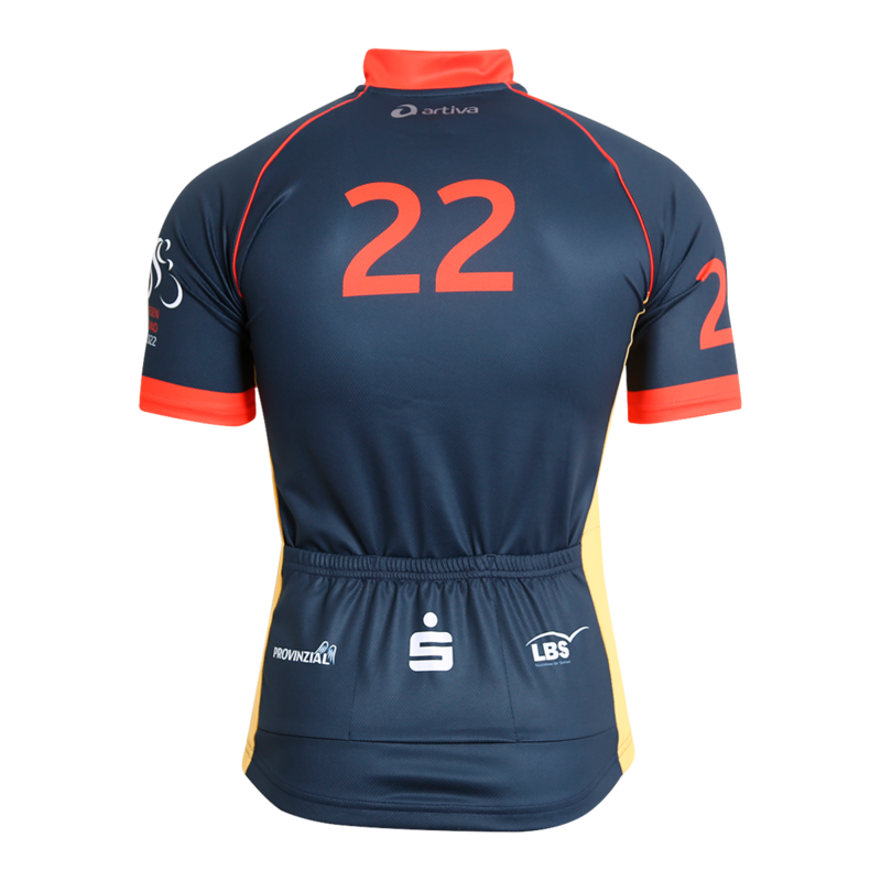 Cyclingshirt Gran Fondo kurzarm Herrenschnitt
