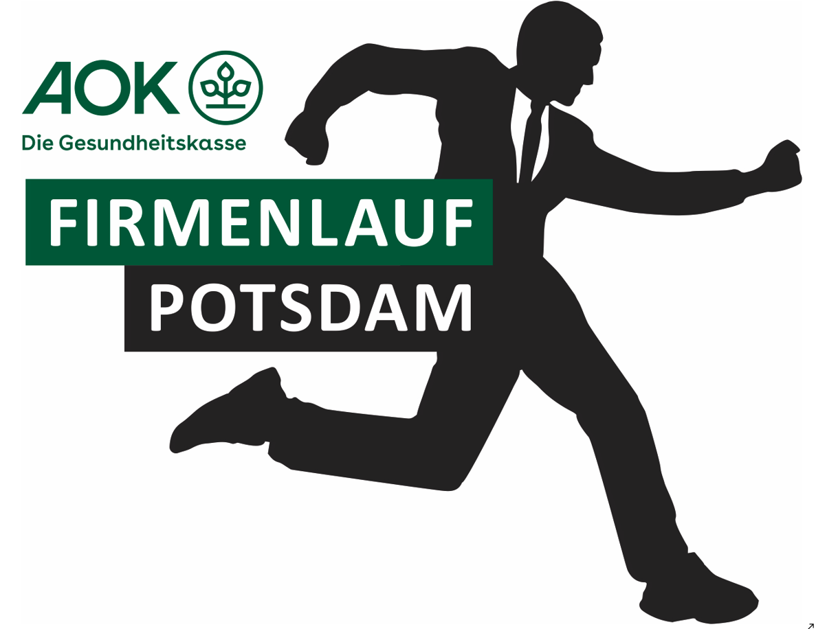 AOK Firmenlauf Potsdam Logo
