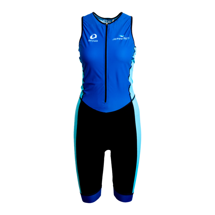 Cycling Trisuit sleeveless Damenschnitt