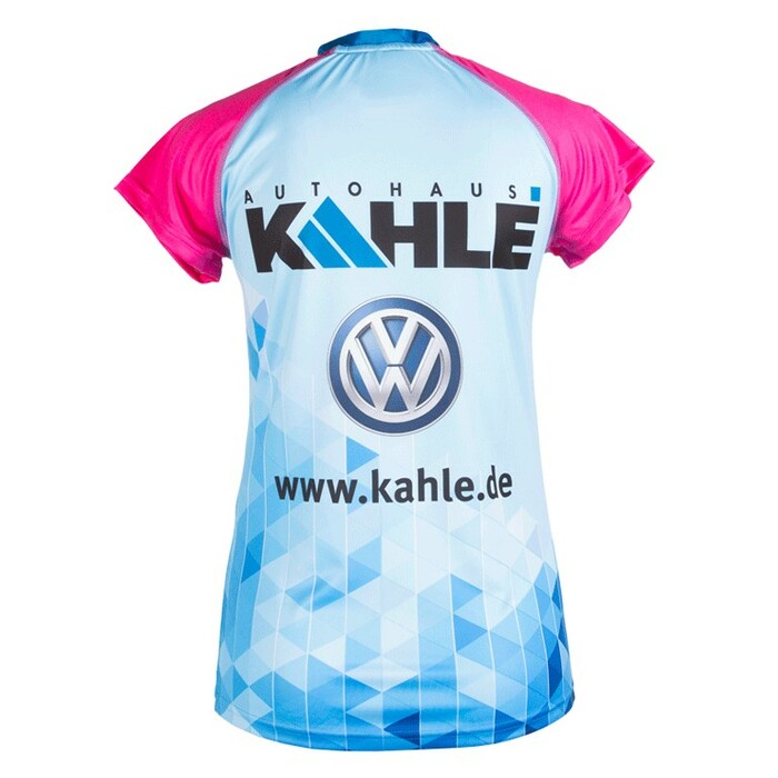 Extravagant running shirts for company runs - Fall on at the company run