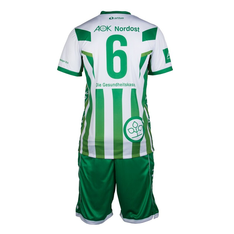 Customized Soccer Sets by artiva (Beispiel: AOK Nordost)