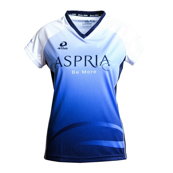 Customized functional shirts (running) by artiva using the example of ASPRIA