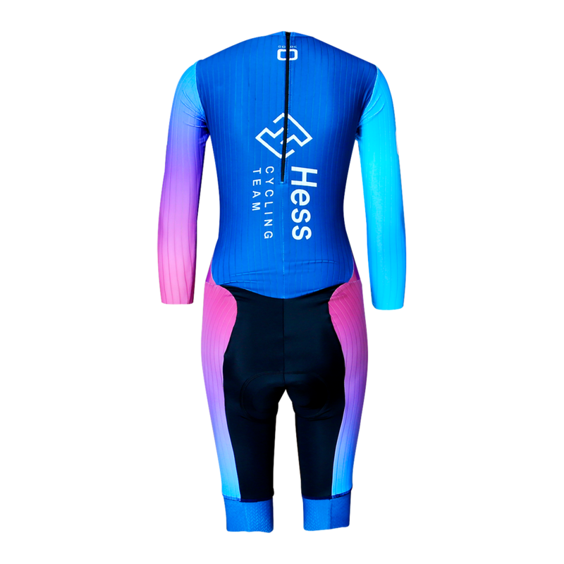 Track Cycling Trisuit longsleeve women's cut