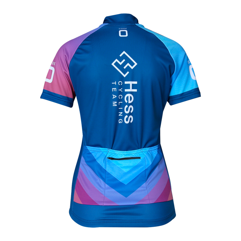 Cyclingshirt Gran Fondo kurzarm Damenschnitt