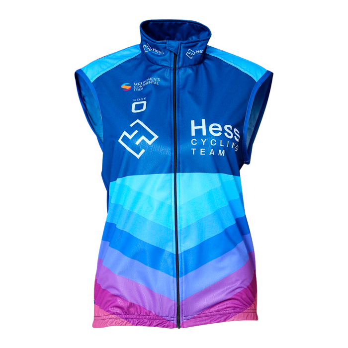 Cycling Windstopper vest women's cut