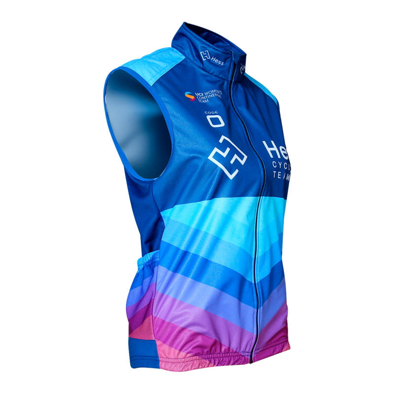Cycling Windstopper Weste Damenschnitt