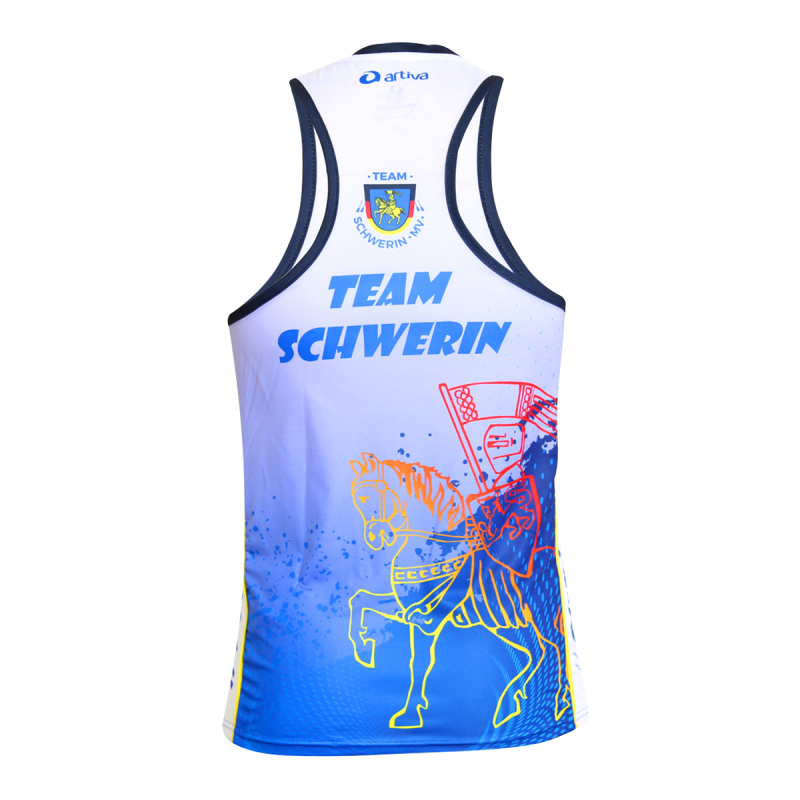 Performance racerback rowing and dragon boat