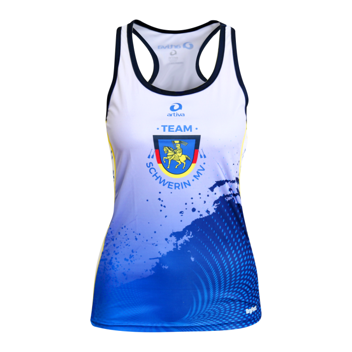 Performance racerback rowing and dragon boat