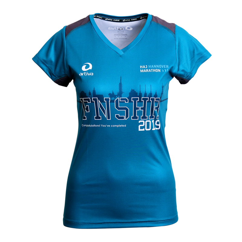 Dynamic running shirt women's cut