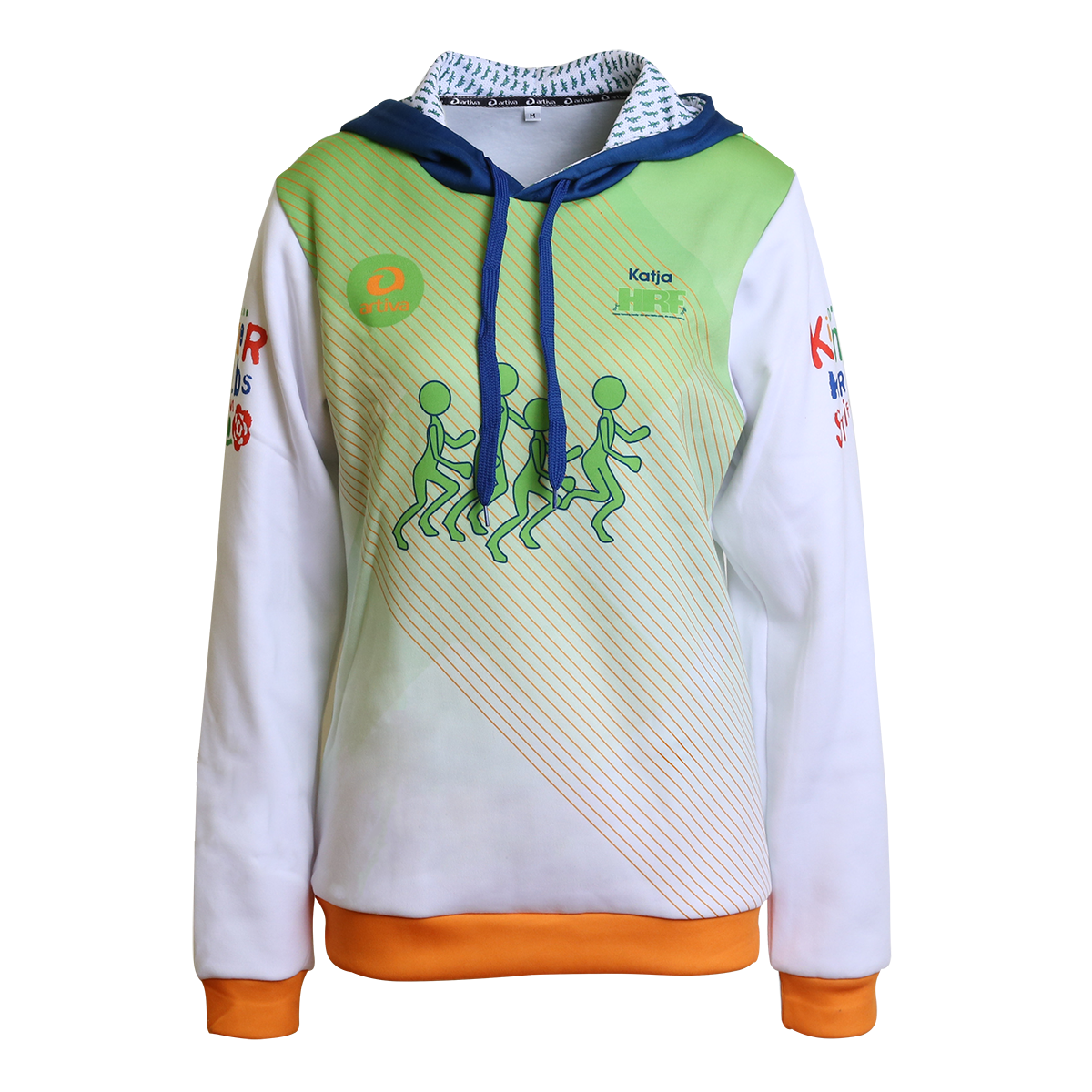 Happy-Running-Family-hoodie-women-front
