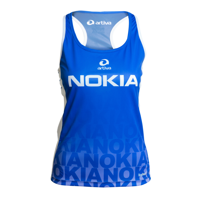 PERFORMANCE racerback sleeveless running shirt women's cut