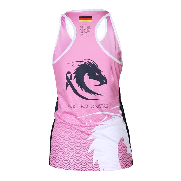 Performance racerback rowing and dragon boat