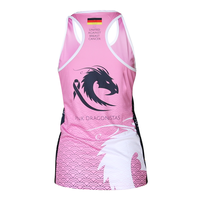 Performance racerback rowing and dragon boat