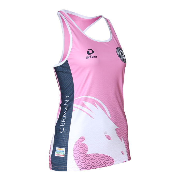 Performance racerback rowing and dragon boat