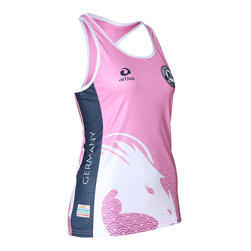 Performance racerback rowing and dragon boat