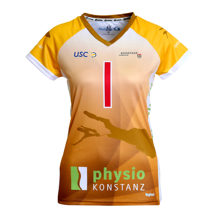 DIVE jersey short sleeve volleyball women's cut