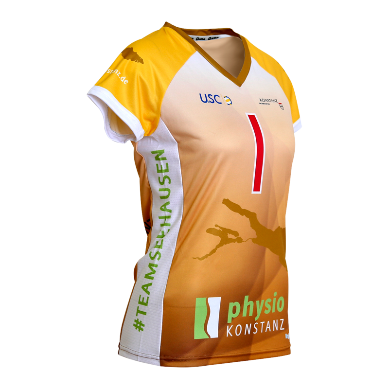 DIVE jersey short sleeve volleyball women's cut
