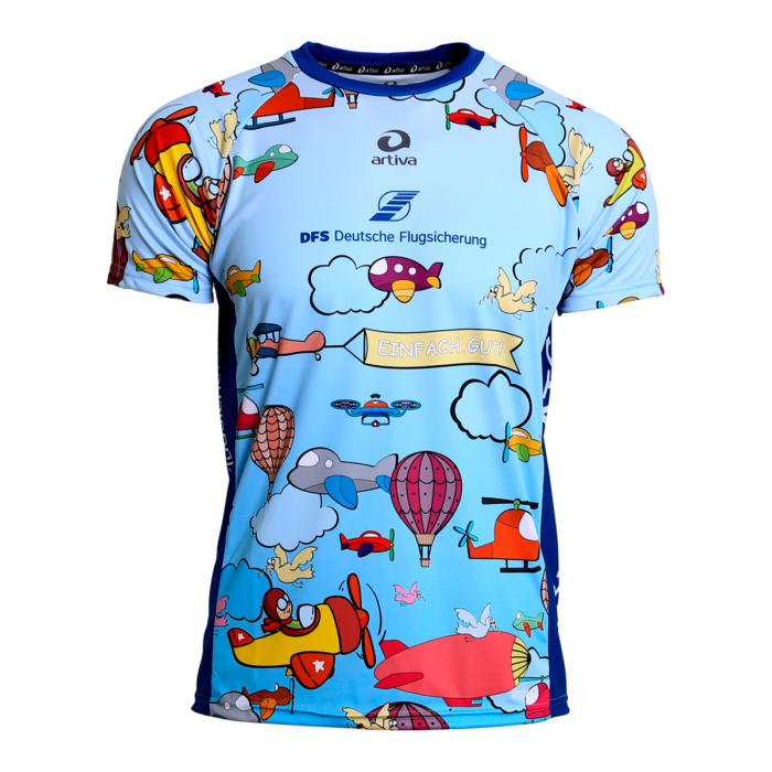 DSF German Flight Safety Running Shirt