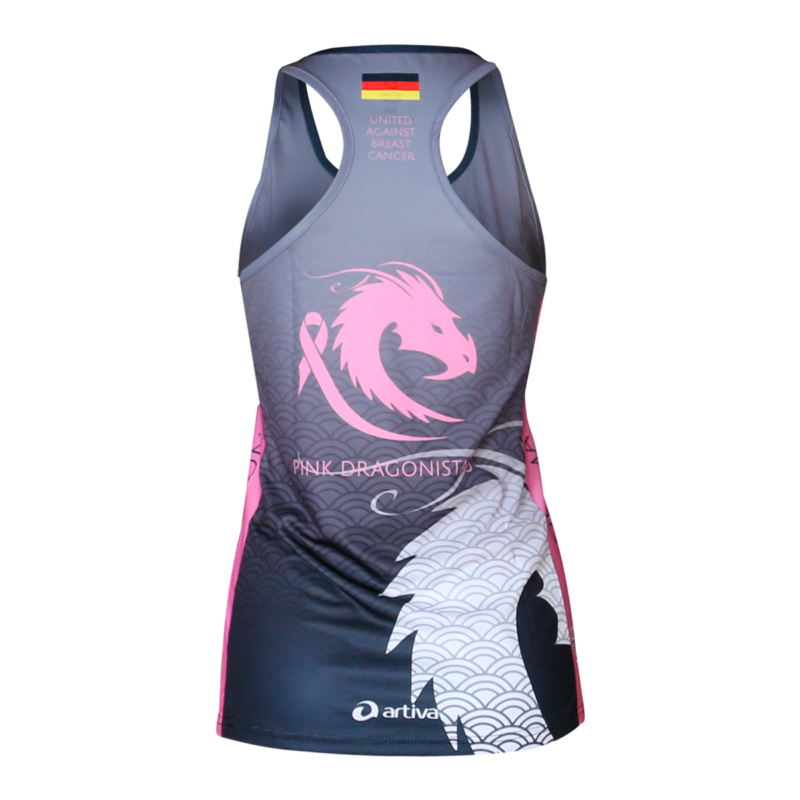 Pink lemons running shirt