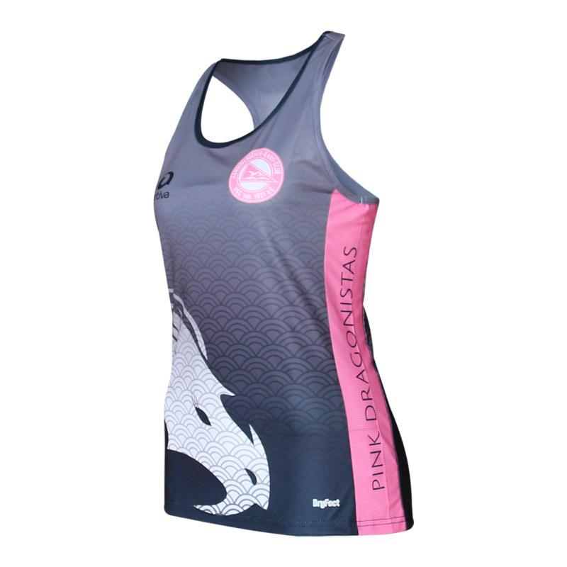 Pink lemons running shirt
