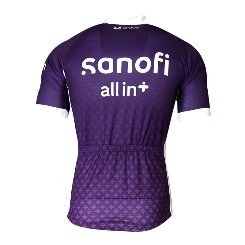 sanofi cycling basic shirt